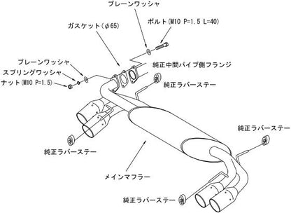 HKS リーガマックスプレミアム スバル インプレッサWRX STI CBA-GRB 2007/10〜2014/08 31021-AF013