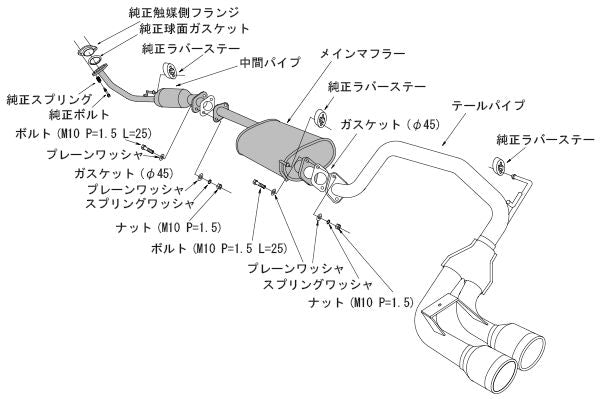 N-BOX JF1 マフラー HKS クールスタイルII 31028-AH008 クールスタイル2 NBOX スポーツマフラー – KTS  オンラインショップ