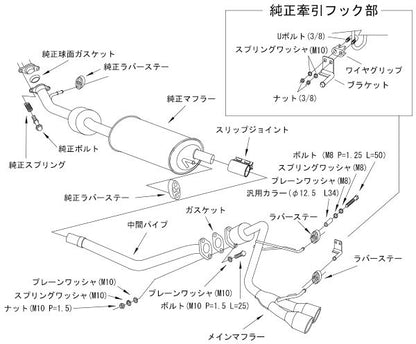 HKS クールスタイルII スズキ ワゴンRスティングレー DAA-MH55S 2017/02〜2019/12 31028-AS012
