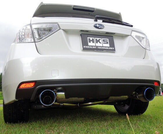HKS スーパーターボマフラー スバル インプレッサWRX STI CBA-GRB 2007/10〜2014/08 31029-AF005