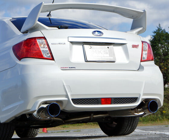 HKS スーパーターボマフラー スバル インプレッサWRX STI CBA-GVF 2010/07〜2014/08 31029-AF008