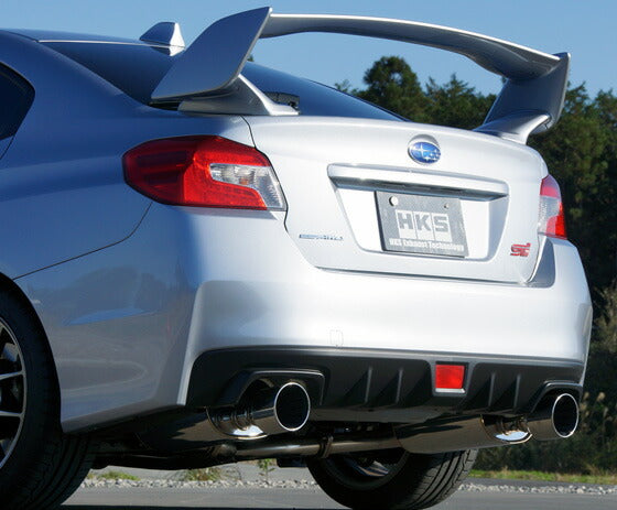 WRX STI VAB マフラー HKS スーパーターボマフラー 31029-AF011 