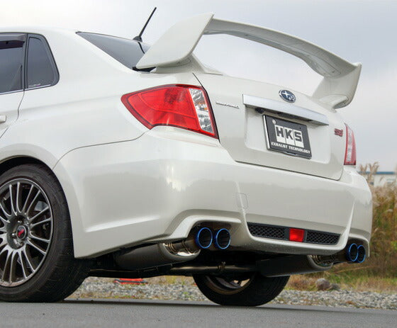 インプレッサWRX STI GVB マフラー HKS スーパーターボマフラー 31029 