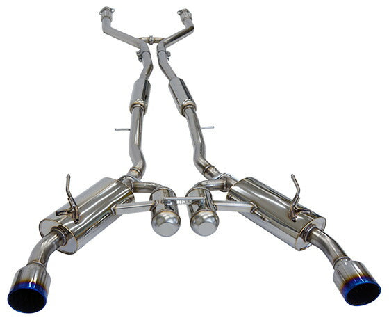 HKS スーパーターボマフラー ニッサン スカイライン 5BA-RV37 2019/09〜 31029-AN006