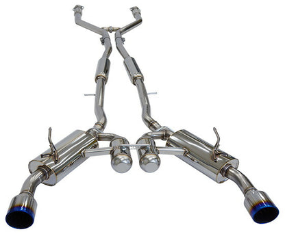 HKS スーパーターボマフラー ニッサン スカイライン 5BA-RV37 2019/09〜 31029-AN006