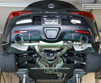 HKS スーパーターボマフラー トヨタ GRスープラ 3BA-DB02 2020/10〜 31029-AT007