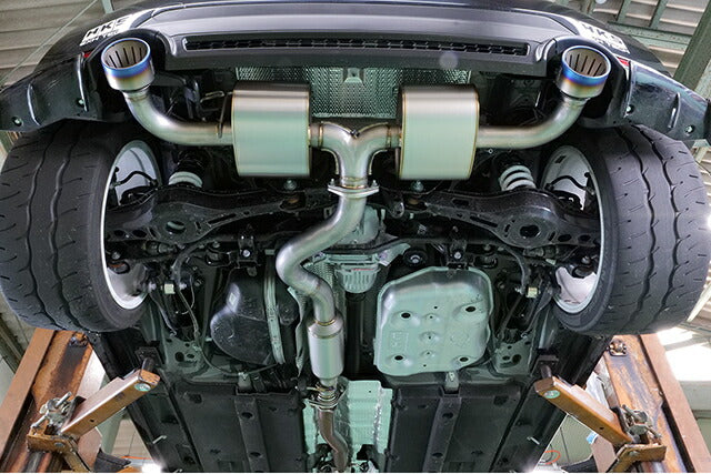 GRヤリス Gen2 GXPA16 HKS スーパーターボマフラーTi【31030-AT002