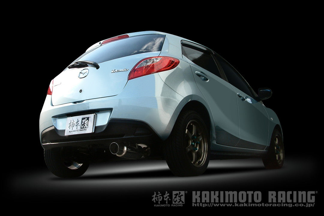 柿本改 hyper GTbox Rev. デミオ DBA-DE3FS 2007/7〜2010/3 【Z41316】 マフラー カキモト カキモト ハイパーGTボックス レブ