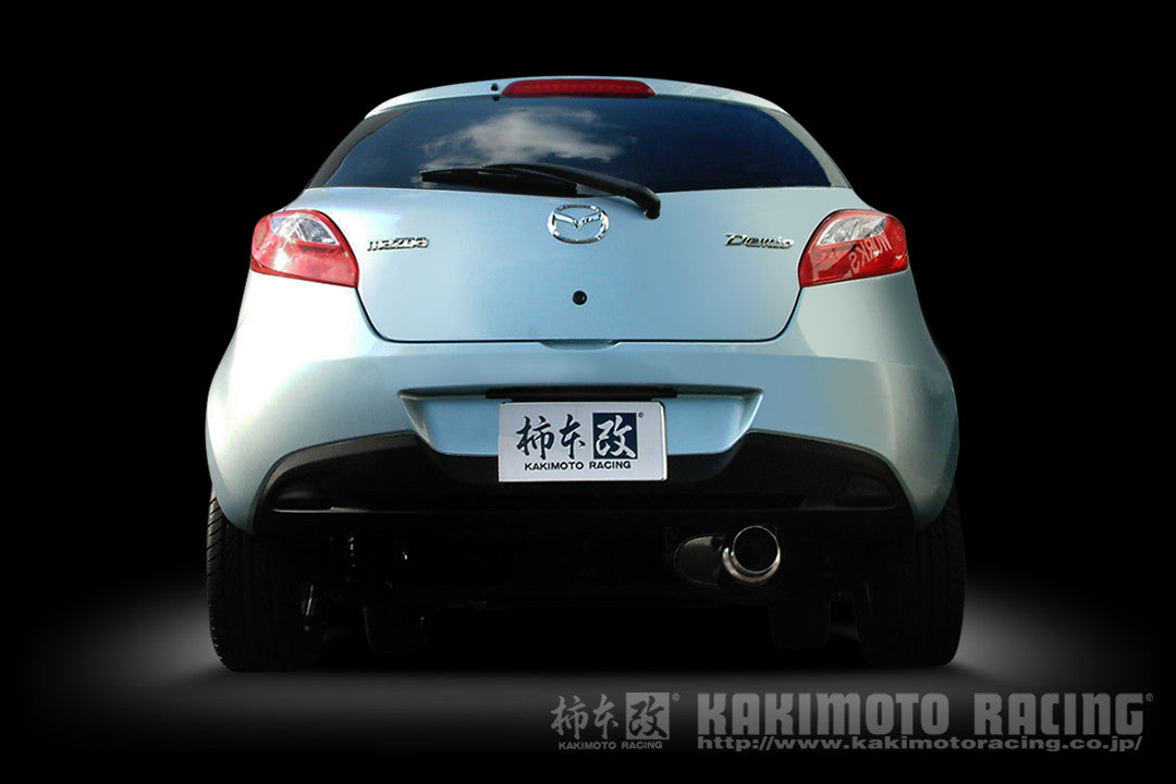 柿本改 hyper GTbox Rev. デミオ DBA-DE5FS 2007/7〜2010/3 【Z41316】 マフラー カキモト カキモト ハイパーGTボックス レブ