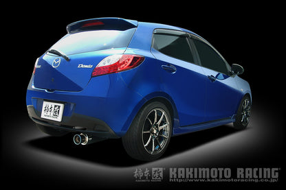 柿本改 GTbox 06&S デミオ DBA-DE5FS 2007/7〜2010/3 【Z42316】 マフラー カキモト カキモト GTボックス 06&S