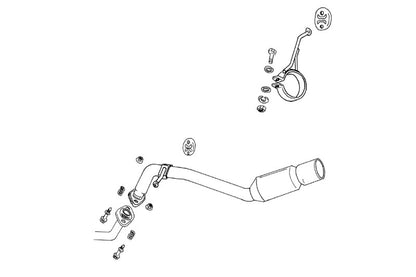 FUJITSUBO legalis POWER Getter ヴィッツ UA CBA-NCP13 H14.12〜H17.1（2002.12〜2005.1） 【150-21117】 マフラー フジツボ レガリス パワーゲッター