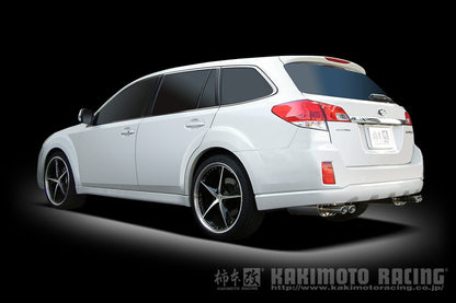 柿本改 KRnoble Ellisse クリスタルAB アウトバック DBA-BRF 2009/5〜2014/10 【B52336B】 マフラー カキモト カキモト KRノーブルエリッセ クリスタルAB