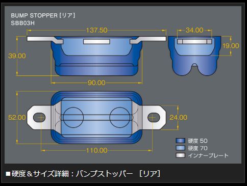 Genb ストロークストッパーPRO トヨタ ハイエース TRH200/KDH200/GDH200系 SSB01DH