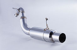 FUJITSUBO legalis POWER Getter ＋BGテールオプション イスト UA CBA-NCP61 H14.5〜H17.5（2002.5〜2005.5） 【150-21614×1＋BG-OP×1】 マフラー フジツボ レガリス パワーゲッター＋BGテールOP