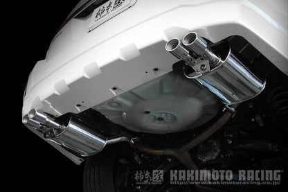 柿本改 KRnoble Ellisse ブラックダイヤ アウトバック DBA-BRF 2009/5〜2014/10 【B52336C】 マフラー カキモト カキモト KRノーブルエリッセ ブラックダイヤ