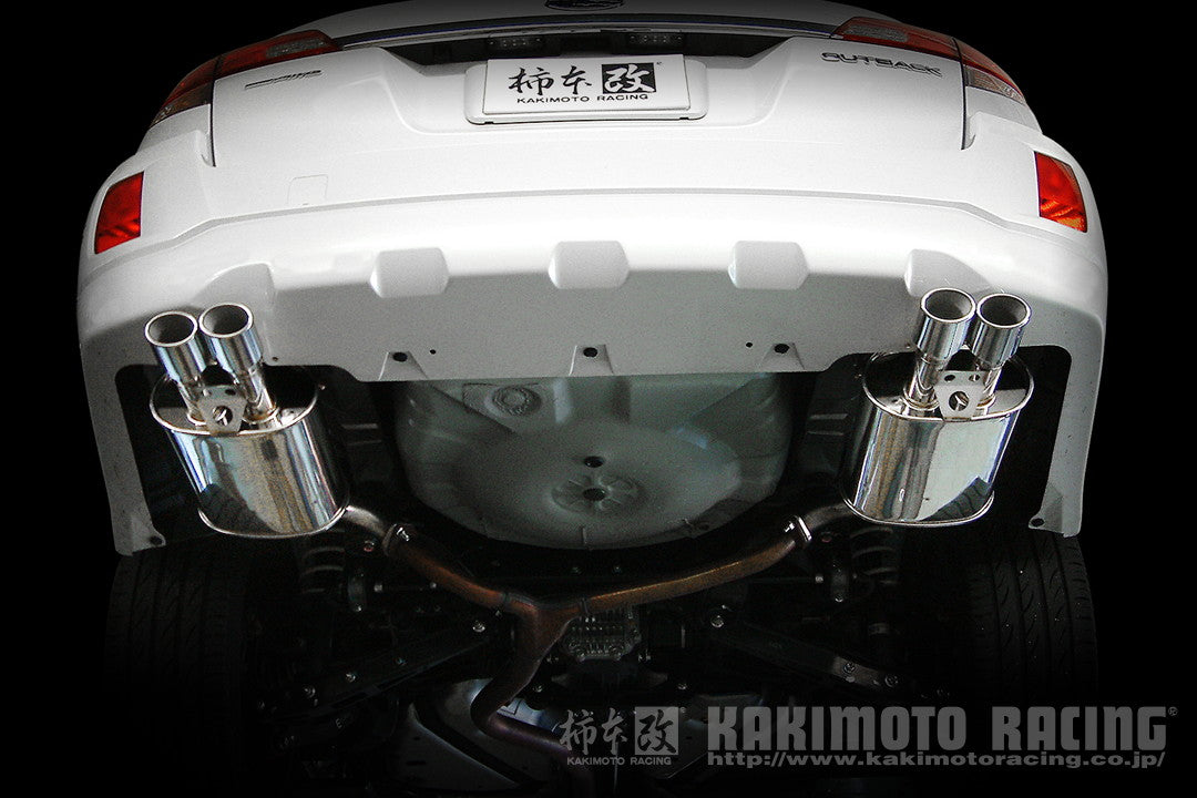 柿本改 KRnoble Ellisse クリスタル アウトバック DBA-BRF 2009/5〜2014/10 【B52336A】 マフラー カキモト カキモト KRノーブルエリッセ クリスタル