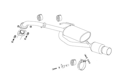 FUJITSUBO legalis POWER Getter ウィッシュ DBA-ZNE10G H17.9〜H21.4（2005.9〜2009.4） 【150-22815】 マフラー フジツボ レガリス パワーゲッター