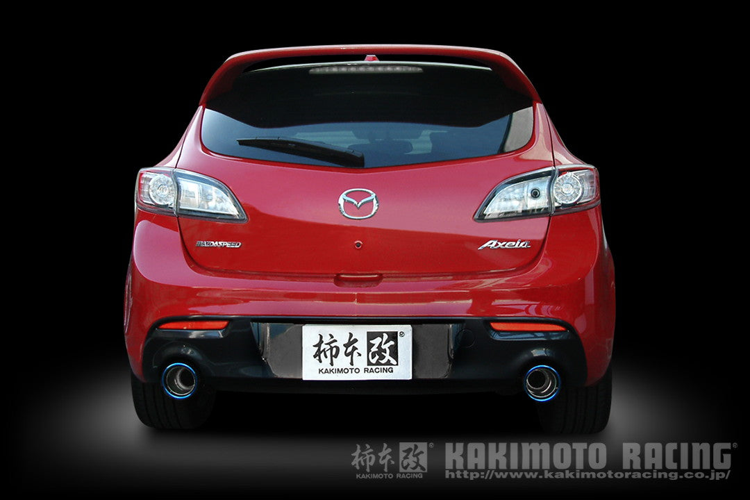 柿本改 Class KR マツダスピードアクセラ DBA-BL3FW 2009/6〜2013/11 【Z71322】 マフラー カキモト カキモト クラスKR