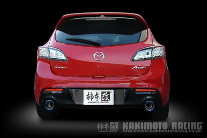 柿本改 Class KR マツダスピードアクセラ DBA-BL3FW 2009/6〜2013/11 【Z71322】 マフラー カキモト カキモト クラスKR