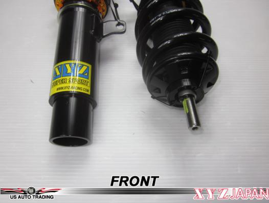 XYZ SSタイプ車高調 AUDI TT GF-8NAUQ/GH-8NAUQ/GF-8NBVR/GH-8NBVR 1998〜2006 SS-AU38