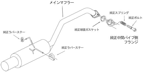HKS サイレントハイパワー ホンダ シャトル DBA-GK8 2015/05〜2019/05 32016-AH033