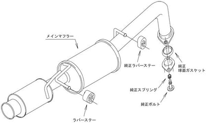 HKS サイレントハイパワー トヨタ ヴィッツ GRスポーツ DBA-NCP131 2017/09〜2020/03 32016-AT024