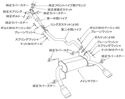 HKS リーガマックスプレミアム スズキ スイフトスポーツ CBA-ZC32S 2011/12〜2016/11 32018-AS005