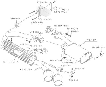 HKS リーガマックス トレイルマスター スズキ ジムニーシエラ 3BA-JB74W 2018/07〜 32018-AS006
