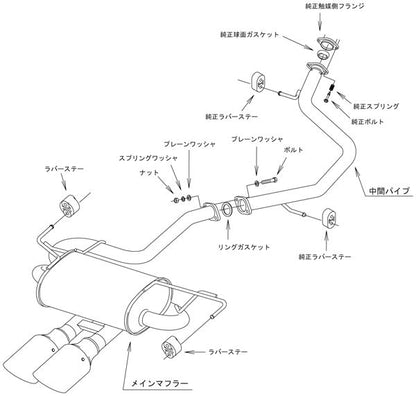 HKS リーガマックススポーツ トヨタ カローラスポーツ 6AA-ZWE213H 2020/05〜 32018-AT061