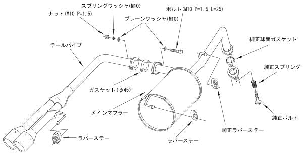 HKS クールスタイルII トヨタ アクア DAA-NHP10 2012/08〜2017/05 32024-AT004
