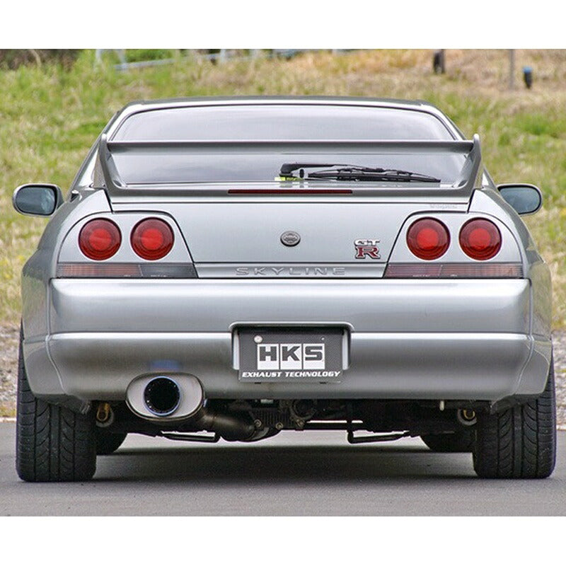 HKS Super Turbo Muffler Ti スカイラインGT-R BCNR33 95/01-98/12 【31030-AN003】 マフラー Super Turbo Muffler Ti エッチケーエス スーパーターボマフラー Ti