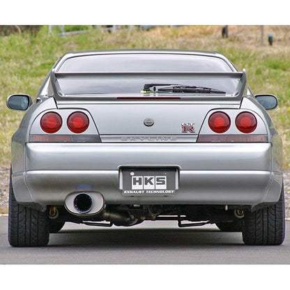 HKS Super Turbo Muffler Ti スカイラインGT-R BCNR33 95/01-98/12 【31030-AN003】 マフラー Super Turbo Muffler Ti エッチケーエス スーパーターボマフラー Ti