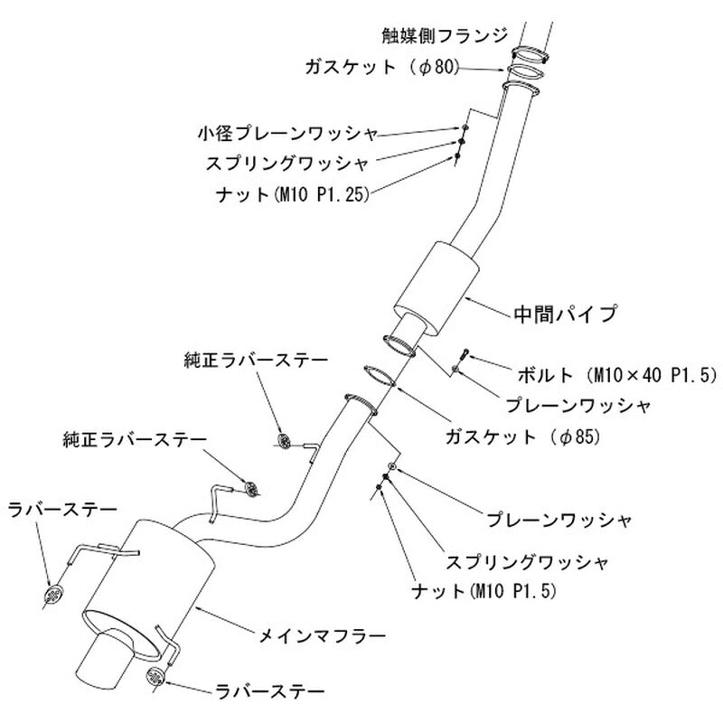 HKS Super Turbo Muffler Ti スカイラインGT-R BCNR33 95/01-98/12 【31030-AN003】 マフラー Super Turbo Muffler Ti エッチケーエス スーパーターボマフラー Ti