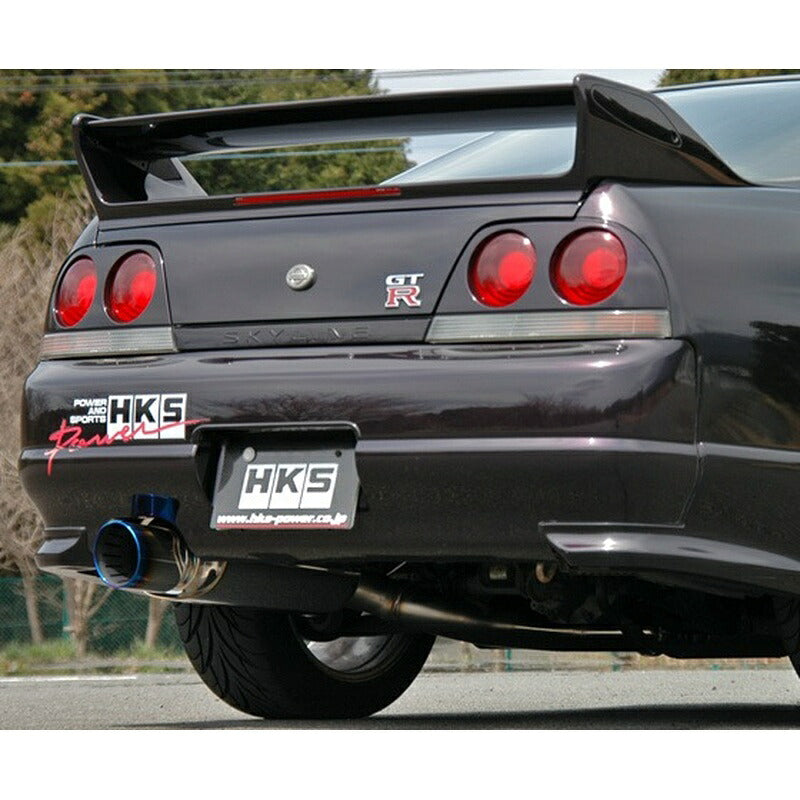 HKS Super Turbo Muffler スカイラインGT-R BCNR33 95/01-98/12 【31029-AN002】 マフラー Super Turbo Muffler エッチケーエス スーパーターボマフラー