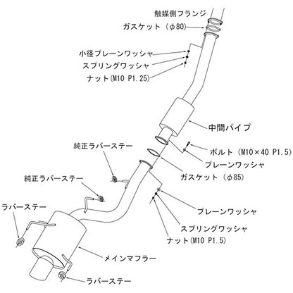 HKS Super Turbo Muffler スカイラインGT-R BCNR33 95/01-98/12 【31029-AN002】 マフラー Super Turbo Muffler エッチケーエス スーパーターボマフラー