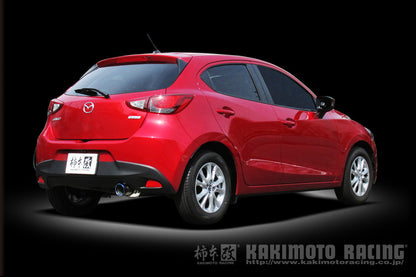 柿本改 Class KR デミオ CBA-DJLFS 2015/10〜2019/9 【Z71330】 マフラー カキモト カキモト クラスKR