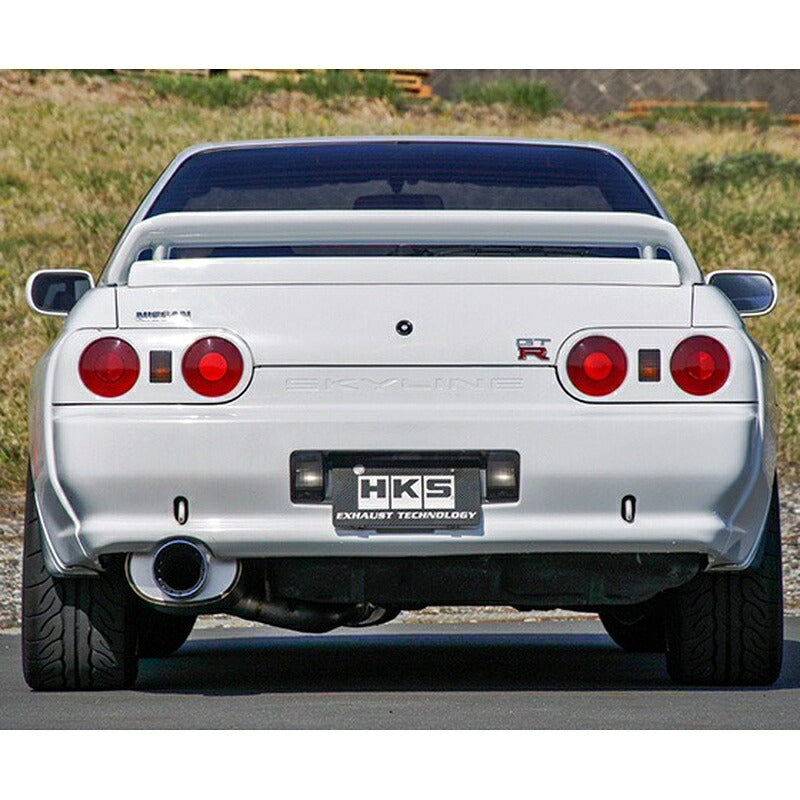 HKS Super Turbo Muffler Ti スカイラインGT-R BNR32 89/08-94/12 【31030-AN002】 マフラー Super Turbo Muffler Ti エッチケーエス スーパーターボマフラー Ti