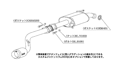 柿本改 hyper GTbox Rev. スズキ ワゴンRスティングレー DBA-MH23S 2008/09〜2010/03 S41325