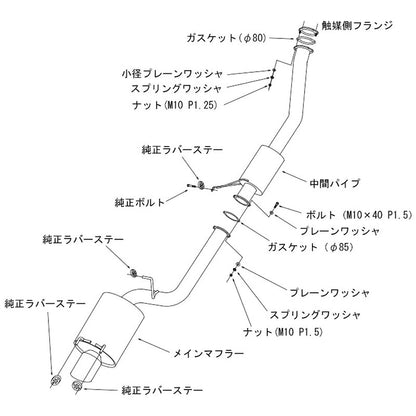HKS Super Turbo Muffler URBAN MATTE EDITION スカイラインGT-R BNR32 89/08-94/12 【31029-AN012】 マフラー エッチケーエス スーパーターボマフラー アーバンマットエディション