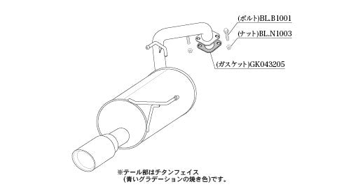 柿本改 Class KR ノート DBA-E12 '16 11_M C後 2016/11〜2020/11 【N713113】 マフラー カキモト カキモト クラスKR