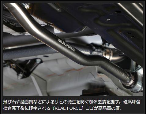 Genb REAL FORCE チューンドスタビライザー トヨタ ハイエース TRH200/KDH200/GDH200系 SSR02H