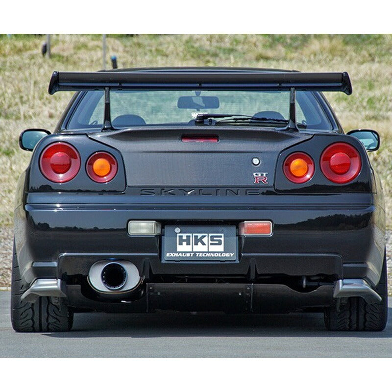 HKS Super Turbo Muffler Ti スカイラインGT-R BNR34 99/01-02/08 【31030-AN004】 マフラー Super Turbo Muffler Ti エッチケーエス スーパーターボマフラー Ti