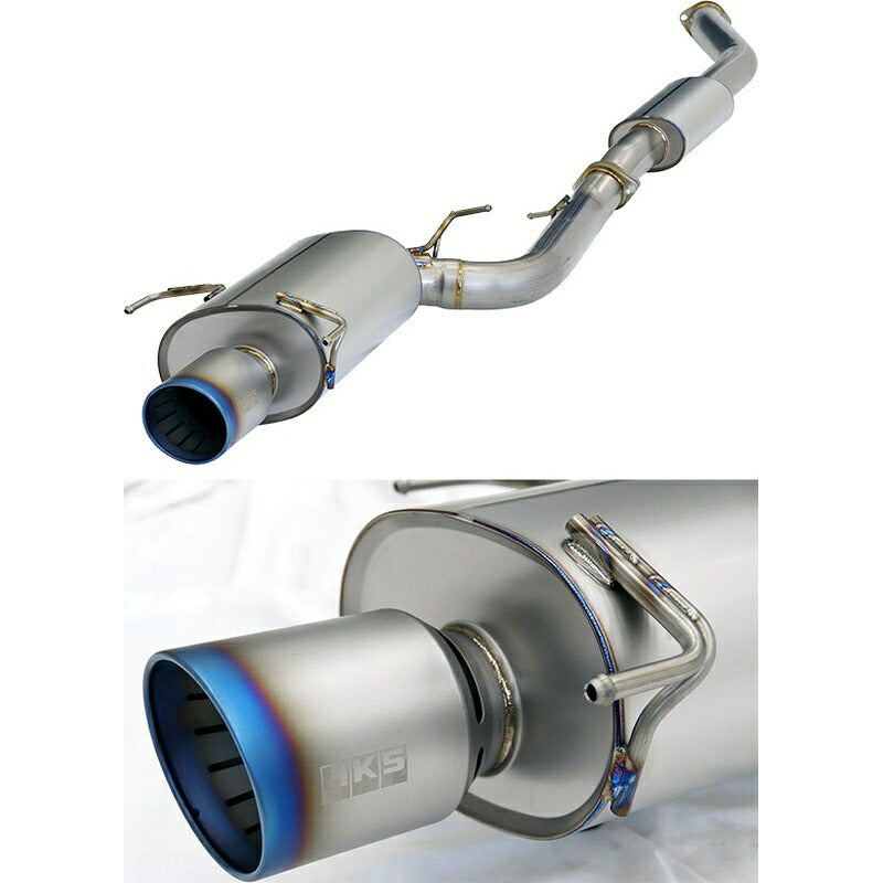 HKS Super Turbo Muffler Ti スカイラインGT-R BNR34 99/01-02/08 【31030-AN004】 マフラー Super Turbo Muffler Ti エッチケーエス スーパーターボマフラー Ti