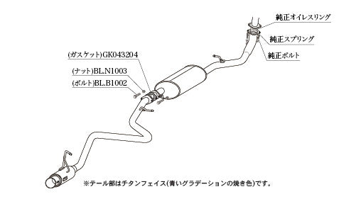 柿本改 GTbox 06&S ジャスティ DBA-M900F 2016/11〜2020/9 【T443154】 マフラー カキモト カキモト GTボックス 06&S