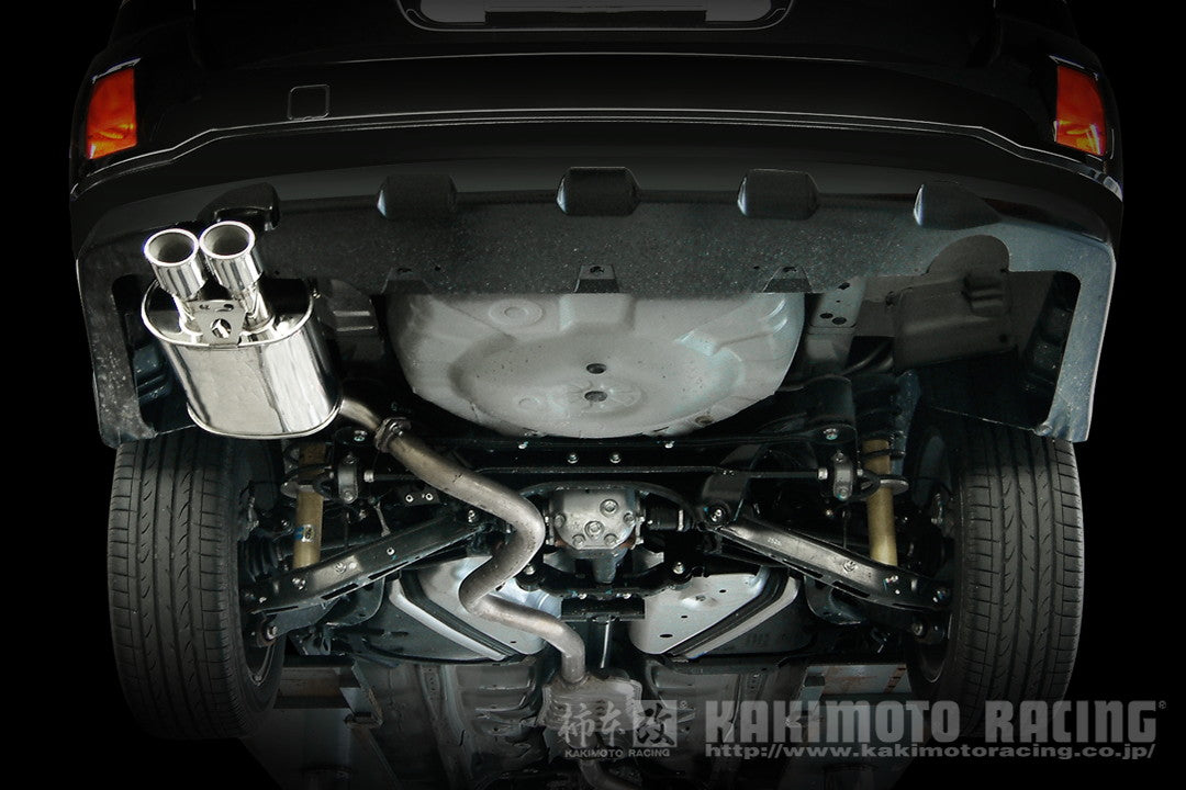 柿本改 KRnoble Ellisse ブラックダイヤ アウトバック DBA-BR9 2009/5〜2010/3 【B52350C】 マフラー カキモト カキモト KRノーブルエリッセ ブラックダイヤ