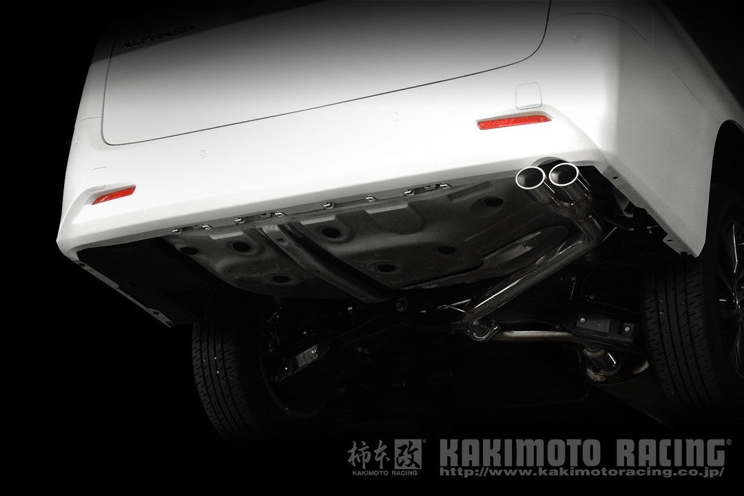 柿本改 KRnoble Ellisse ブラックダイヤ ヴェルファイア (ノーマルバンパー) AGH30W 2015/1〜2020/1 【T523153C】 マフラー カキモト KRノーブルエリッセ ブラックダイヤ