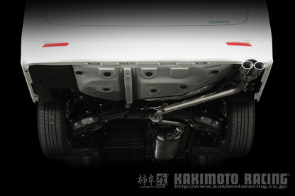 柿本改 KRnoble Ellisse ブラックダイヤ ヴェルファイア (ノーマルバンパー) AGH30W 2015/1〜2020/1 【T523153C】 マフラー カキモト KRノーブルエリッセ ブラックダイヤ