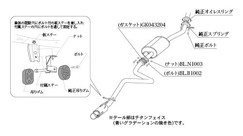 柿本改 GTbox 06&S フレア 5AA-MJ95S 2020/1〜2026/1 【S44346】 マフラー カキモト カキモト GTボックス 06&S