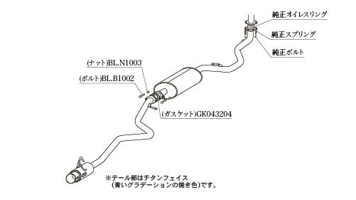柿本改 GTbox 06&S プレオプラス DBA 5BA-LA350F 2017/5〜 【D44318】 マフラー カキモト カキモト GTボックス 06&S