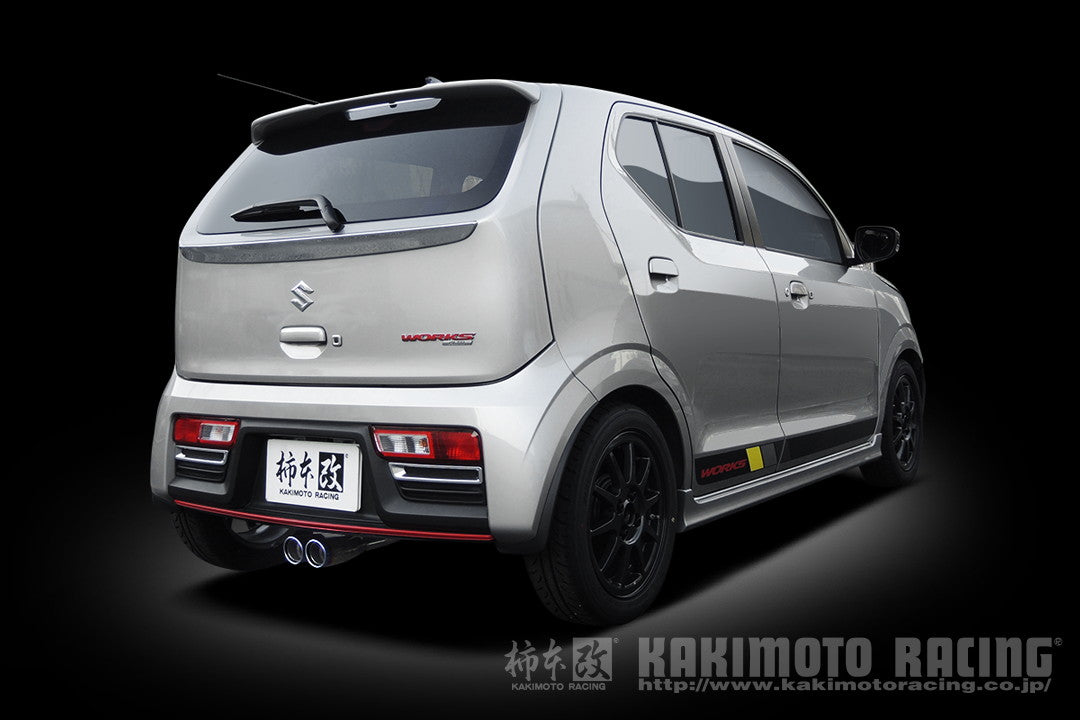 柿本改 Class KR センター出し フレアワゴンタフスタイル DAA 4AA-MM53S 2018/12〜2023/12 【S71335】 マフラー カキモト カキモト クラスKR センター出し